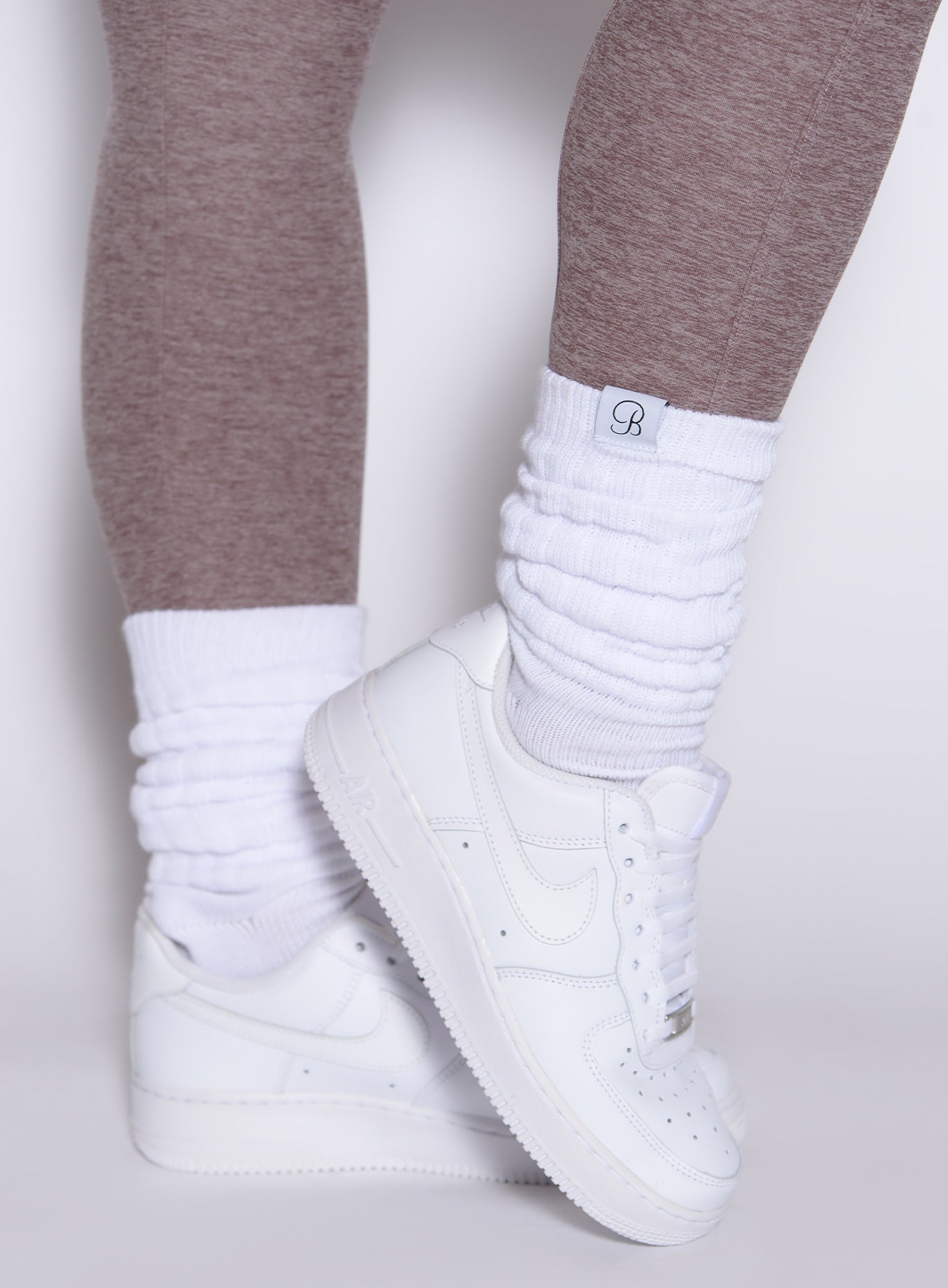right side view of bombshell socks