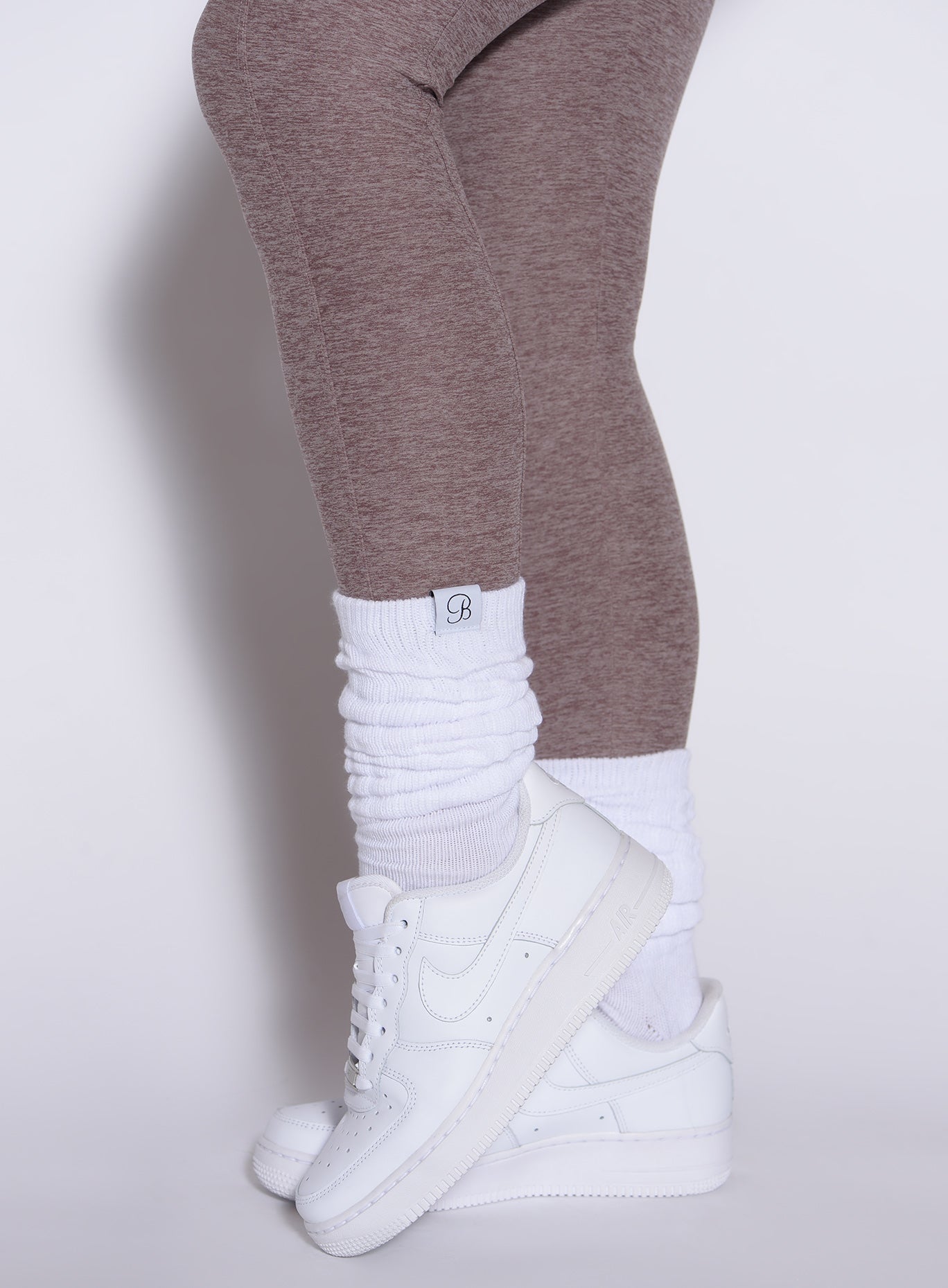 left side view of bombshell socks